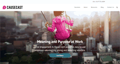 Desktop Screenshot of causecast.com